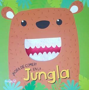 Portada del libro EN LA JUNGLA: HORA DE COMER BFLAT5465 - Compralo en ByAnaCeci.com