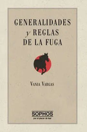 Portada del libro GENERALIDADES Y REGLAS DE LA FUGA - Compralo en ByAnaCeci.com