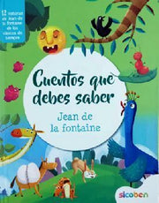 Portada del libro CUENTOS QUE DEBES SABER -JEAN DE LA FONTAINE- LCU7066 - Compralo en ByAnaCeci.com