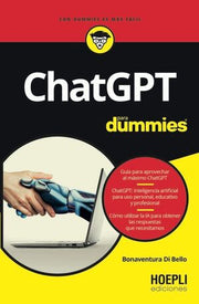 Portada del libro CHATGPT PARA DUMMIES - Compralo en ByAnaCeci.com