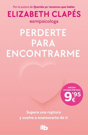 Portada del libro PERDERTE PARA ENCONTRARME - Compralo en ByAnaCeci.com