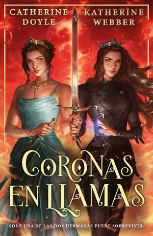 Portada del libro CORONAS EN LLAMAS - Compralo en ByAnaCeci.com
