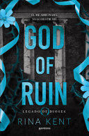 Portada del libro LEGADO DE DIOSES 4: GOD OF RUIN - Compralo en ByAnaCeci.com