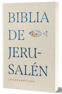 Portada del libro BIBLIA CATOLICA BIBLIA DE JERUSALEN LATINOAMERICANA EDICIÓN ECONÓMICA RÚSTICA MARRÓN ARENA - Compralo en ByAnaCeci.com