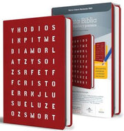Portada del libro BIBLIA RVR 1960 PARA REGALOS Y PREMIOS, ROJO CON SOPA DE LETRAS - Compralo en ByAnaCeci.com