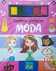 Portada del libro DEDITOS PINTORES MODA BCMAG0092 - Compralo en ByAnaCeci.com