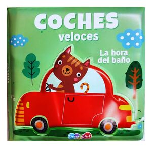 Portada del libro COCHES VELOCES, LIBRO DE BAÑO BFBRI0179 - Compralo en ByAnaCeci.com