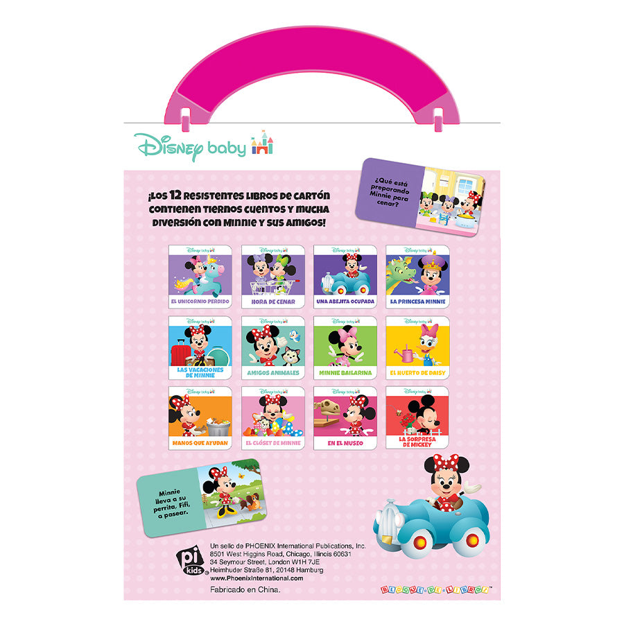 Minnie y sus amigos | colección 12 libros de cartón en español | España