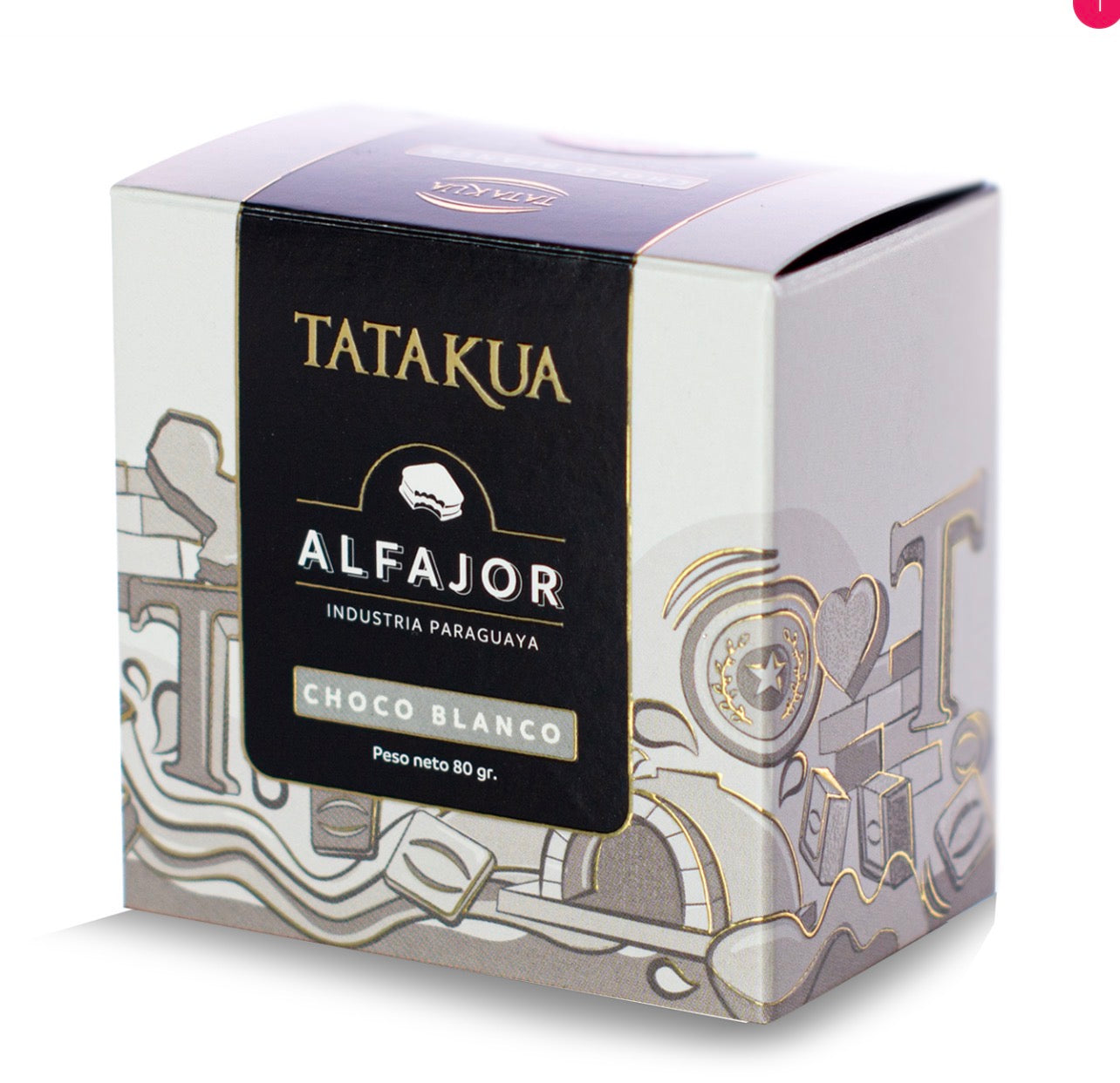 Alfajor | Premium / Dulce de leche con chocolate blanco