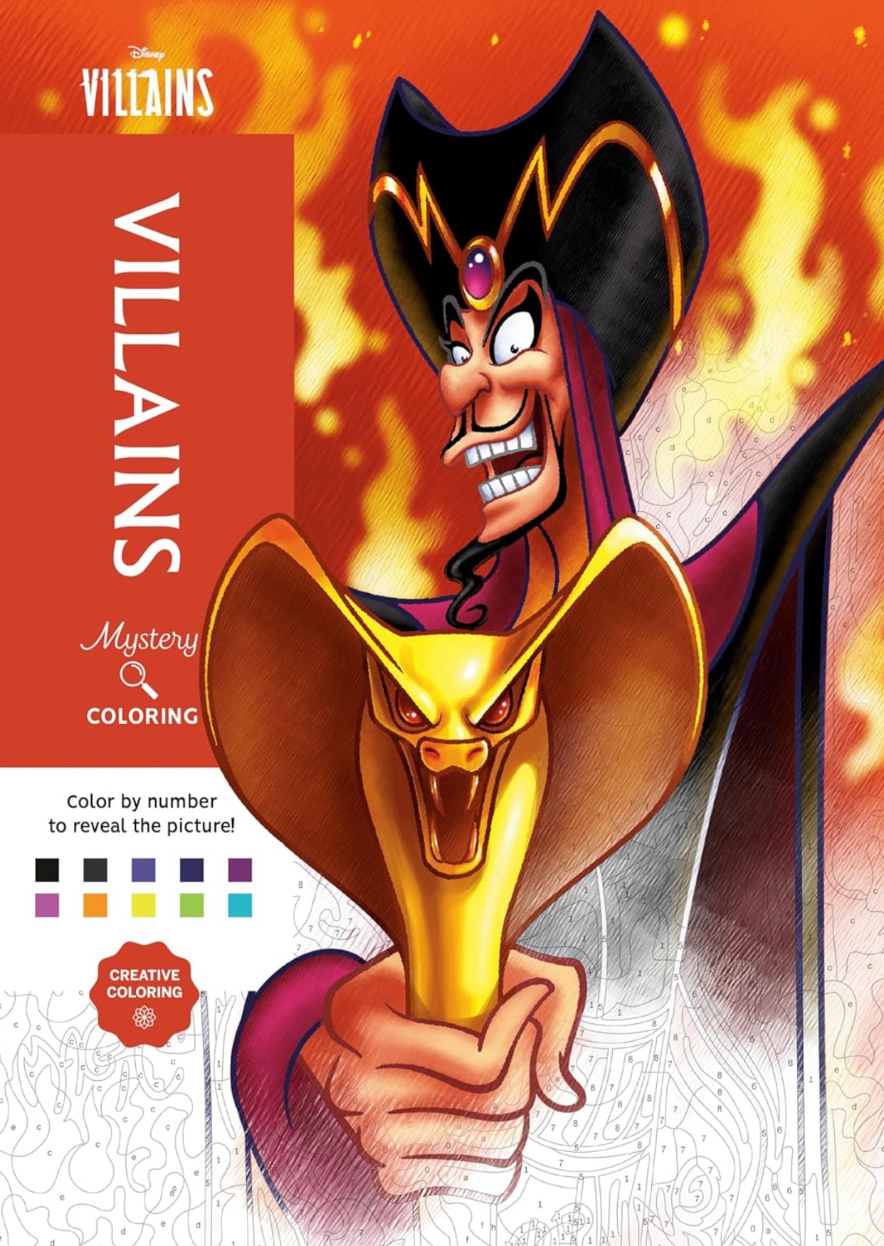 Libro para Colorear Disney | USA | Villanos