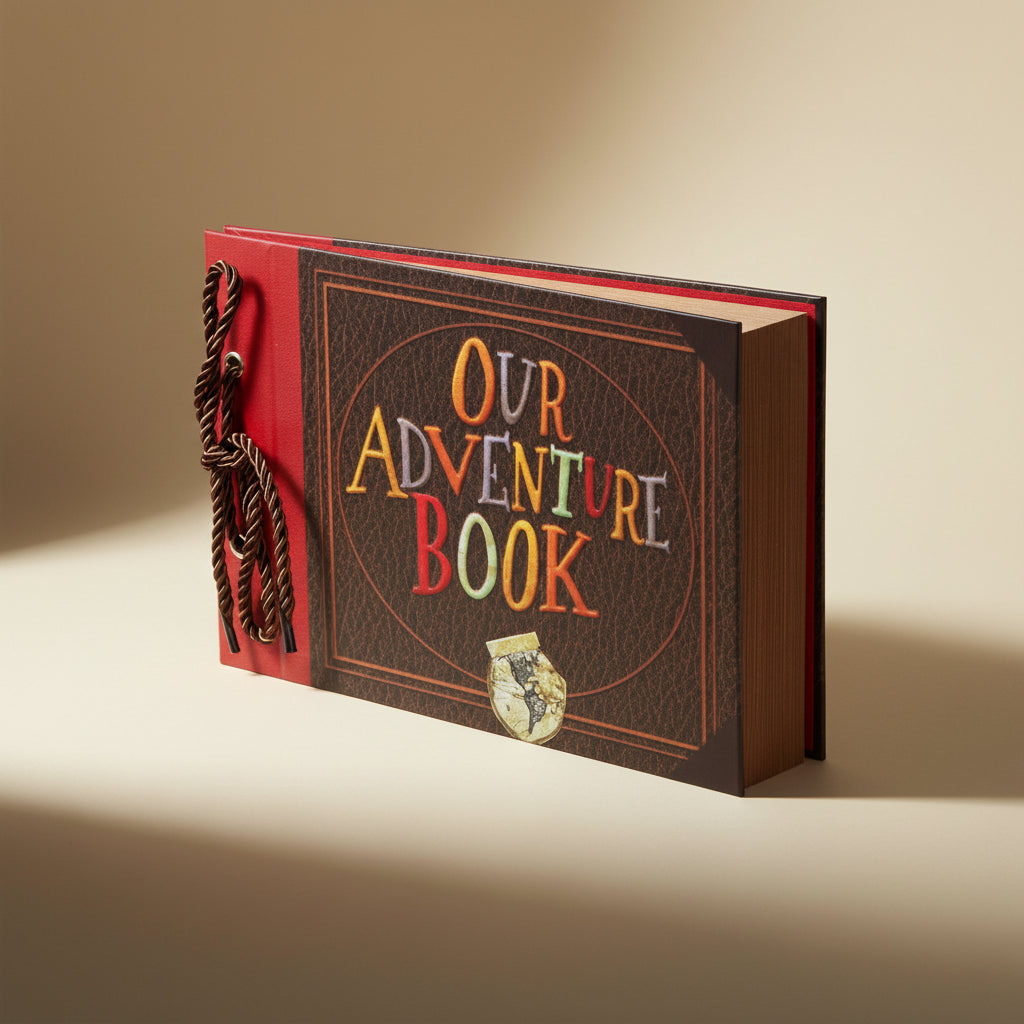 Libro de recuerdos Nuestra Aventura | Album de memorias y viajes