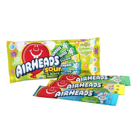 Airheads | conejitos | 6 barras chiclosas | Dulce