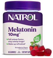 Melatonina 5mg | Natrol - suplementos (10mg x 2) | 90 gomitas