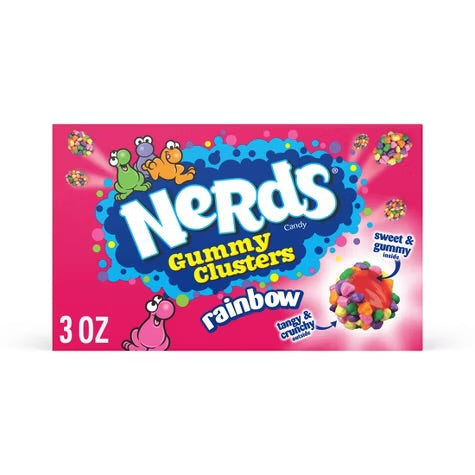 Nerds Gomitas clusters | 3 oz | Dulce