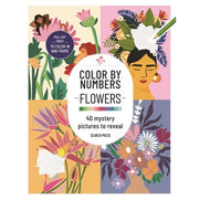 Color By Numbers | Flowers | Libro de colorear | USA