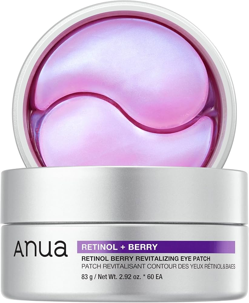 Parches con niacinamida - cafeína y retinol | Anua