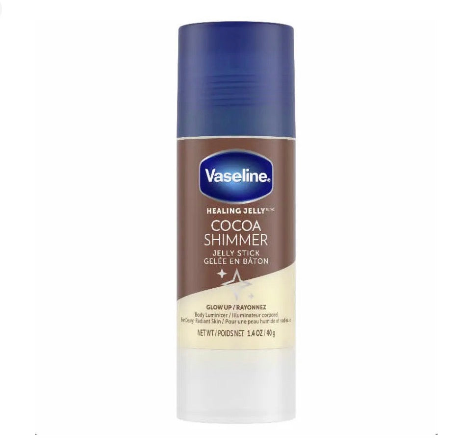 Barra iluminadora corporal con brillo de cacao | Vaseline / Unidad