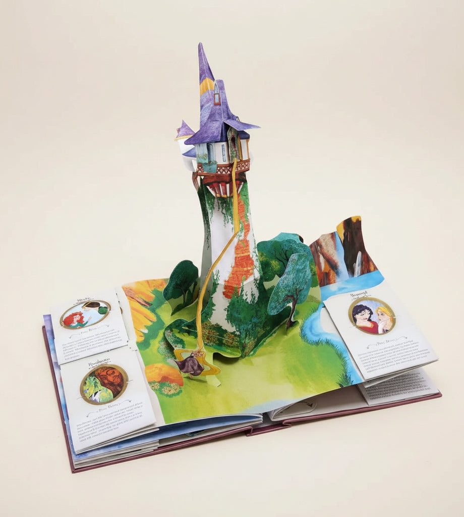 Disney Princess: A Magical Pop Up World Book - princesas