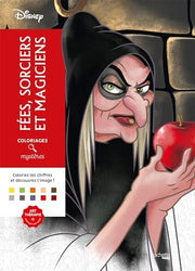 Libro de colorear Fees sorciers et magiciens | Reina Malvada | Francia | FJ