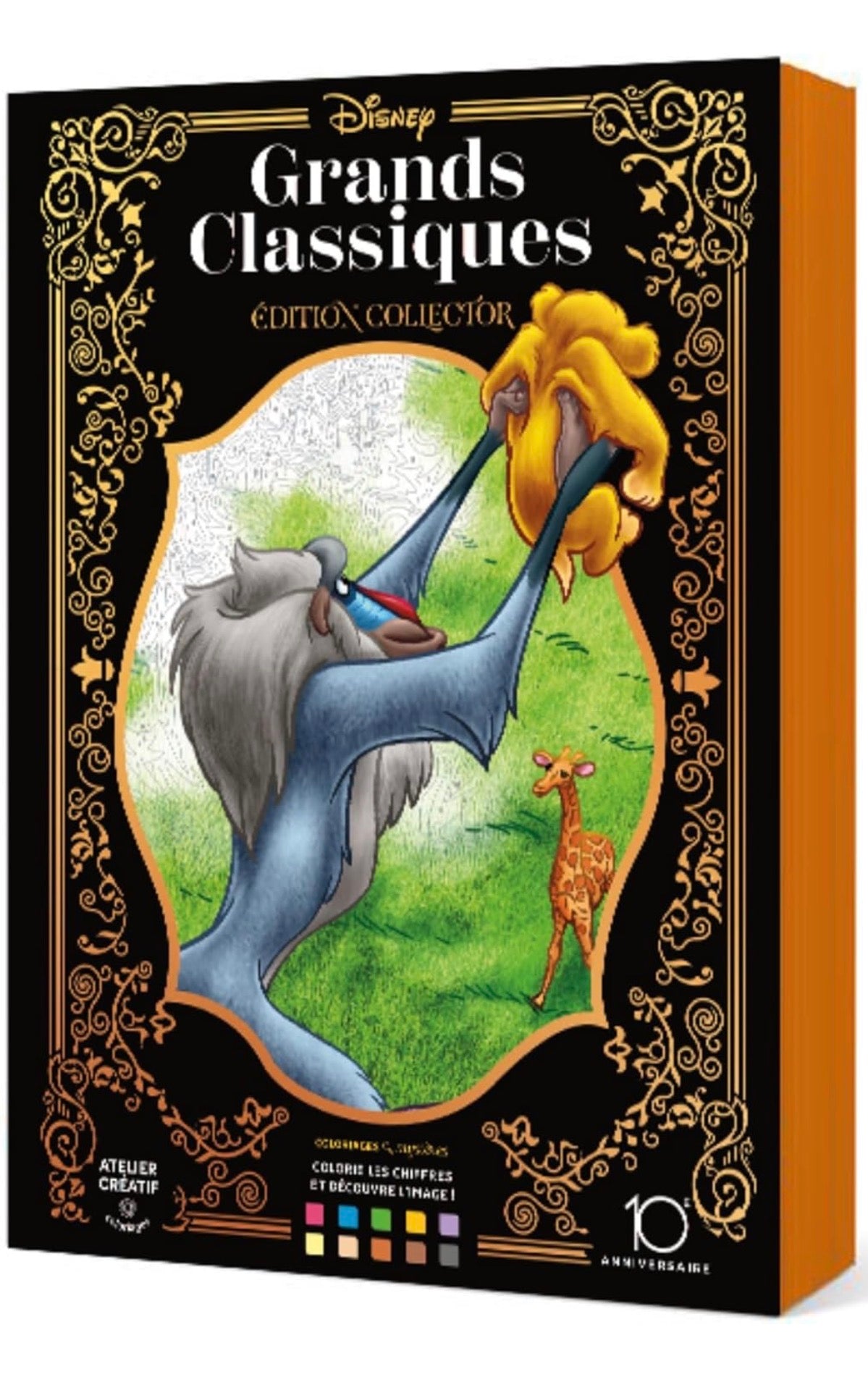 Libro de colorear Grands Classiques | Edicion 10 aniversario | Francia
