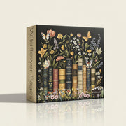Rompecabezas Libros y Flores | 1000pcs