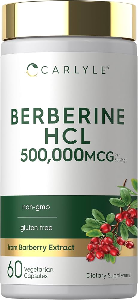 Berberina HCL 500,000 mcg | Carlyle