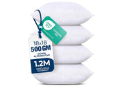 Almohada Confort Hotel 5 estrellas | Cuadrada tipo Cojin (Tamaño Pequeño 18”x18”)