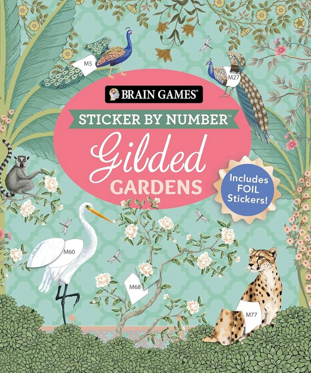 Gilded Gardens | Sticker by Number