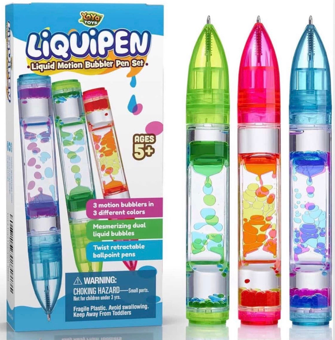 Lapicero de Burbujas Liquido/ Pedido especial | 3 unidades