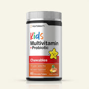 Multivitaminico Infantil + Probioticos | Horbäach| Suplemento alimenticio
