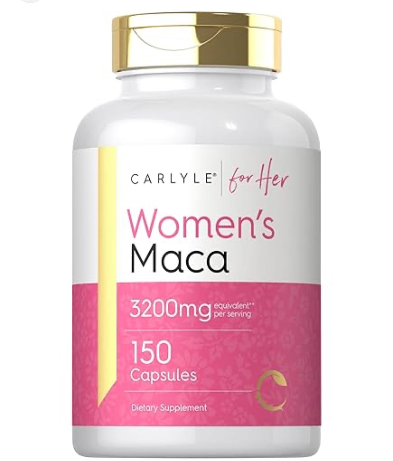 Women’s Maca 3200 mg – Energia, equilibrio y bienestar femenino | Carlyle