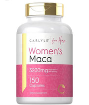 Women’s Maca 3200 mg – Energia, equilibrio y bienestar femenino | Carlyle