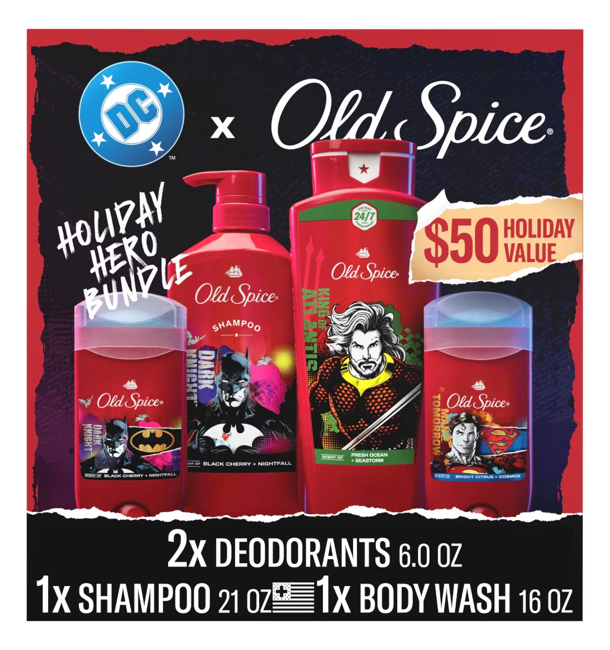 Set Old Spice | Héroe de las Fiestas |Edición Especial