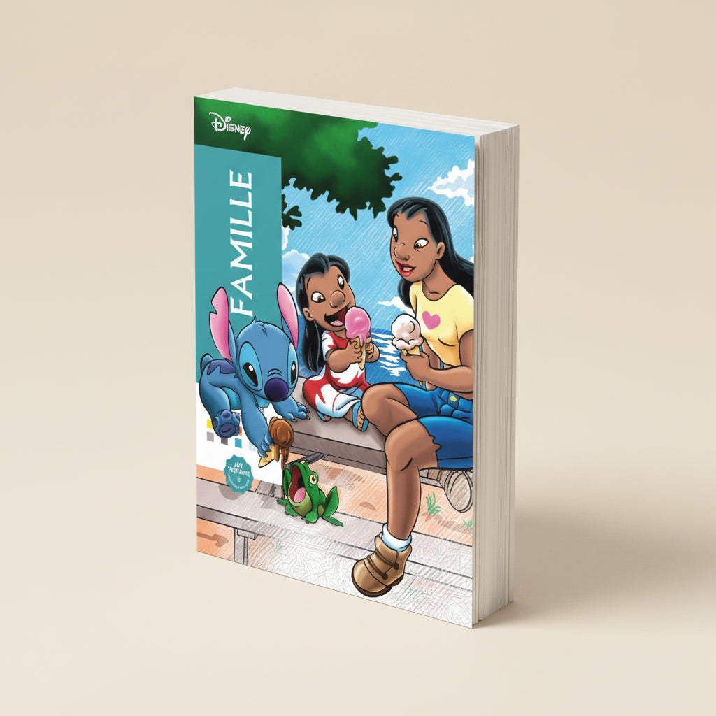 Libro para Colorear Disney | Familia |Lilo & Stitch