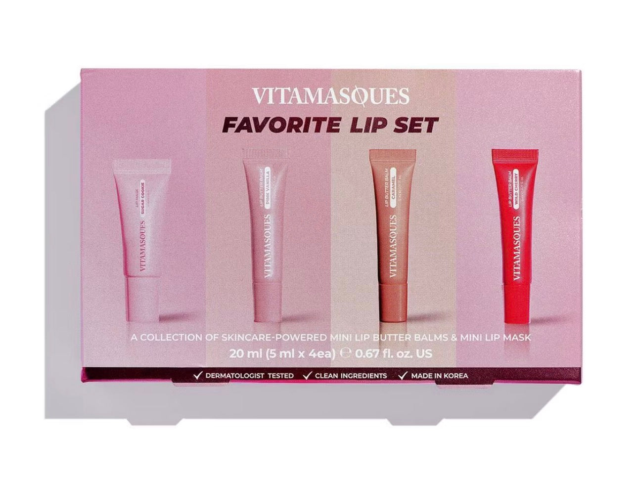 Set Cuidado Intensivo de Labios |Vitamasques