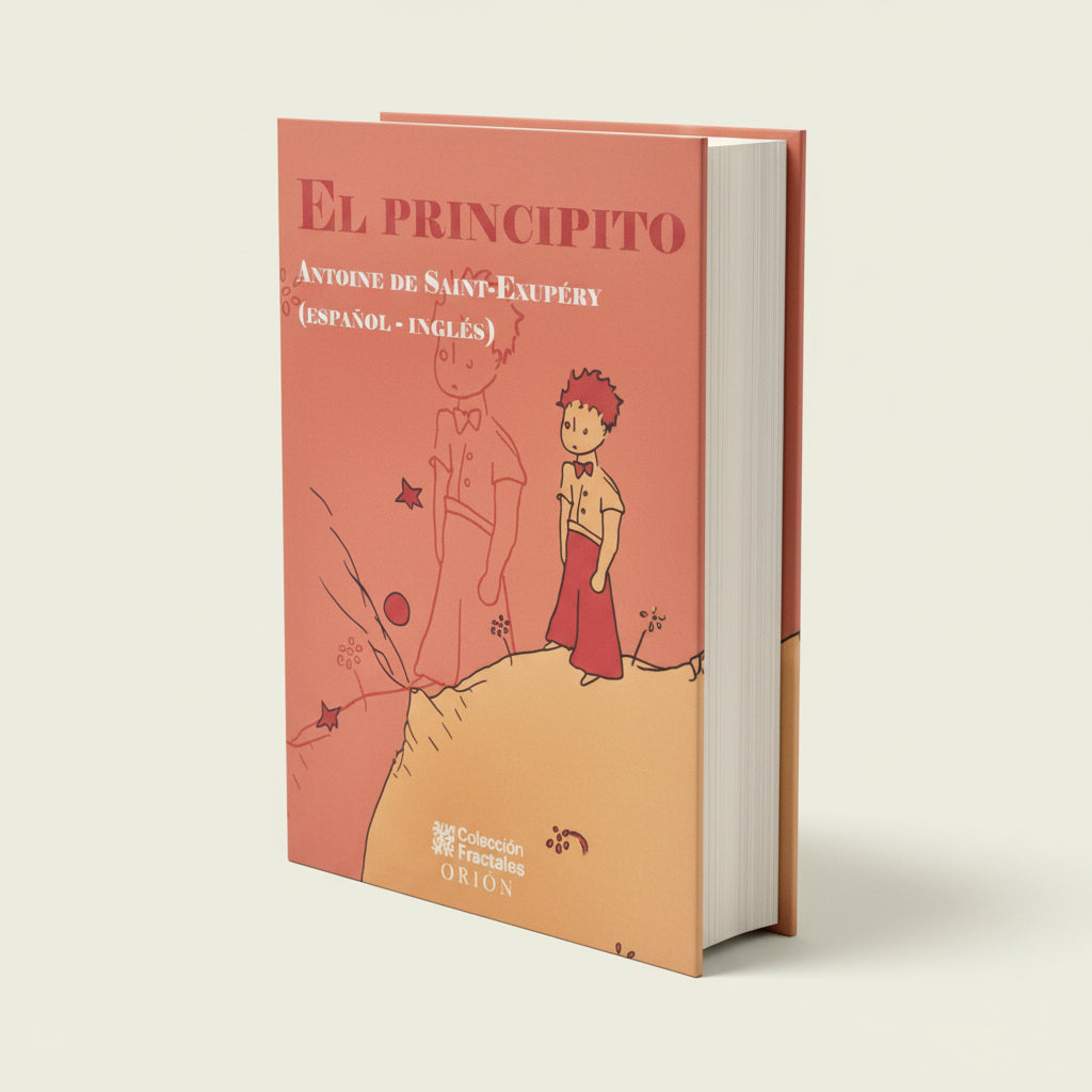 El Principito | Edición Español / Ingles | pasta dura | mini
