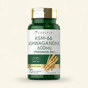 Ashwagandha KSM-66 600 mg + Melatonina 5 mg