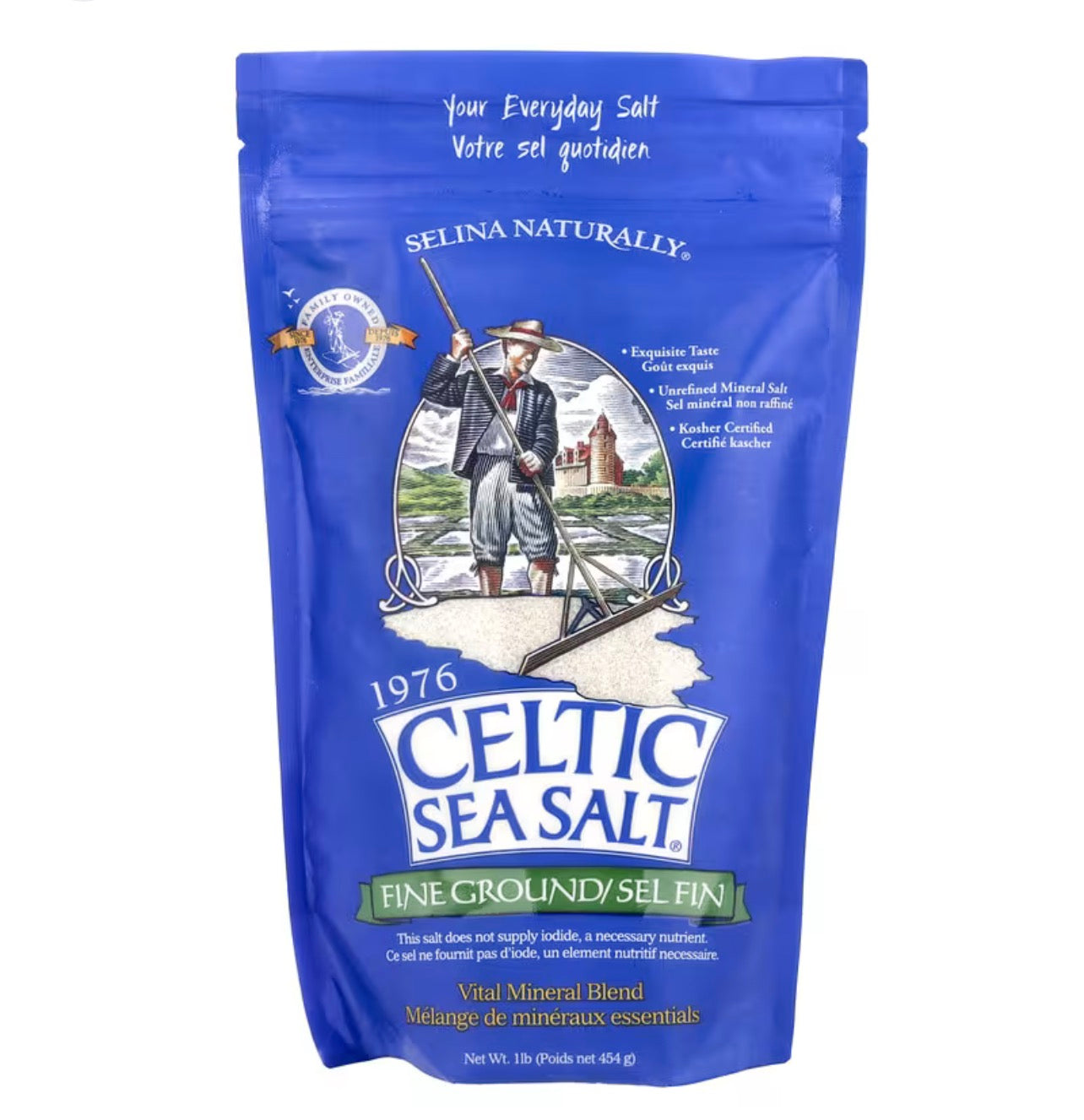 Sal celta - 1 lb | Fine Ground