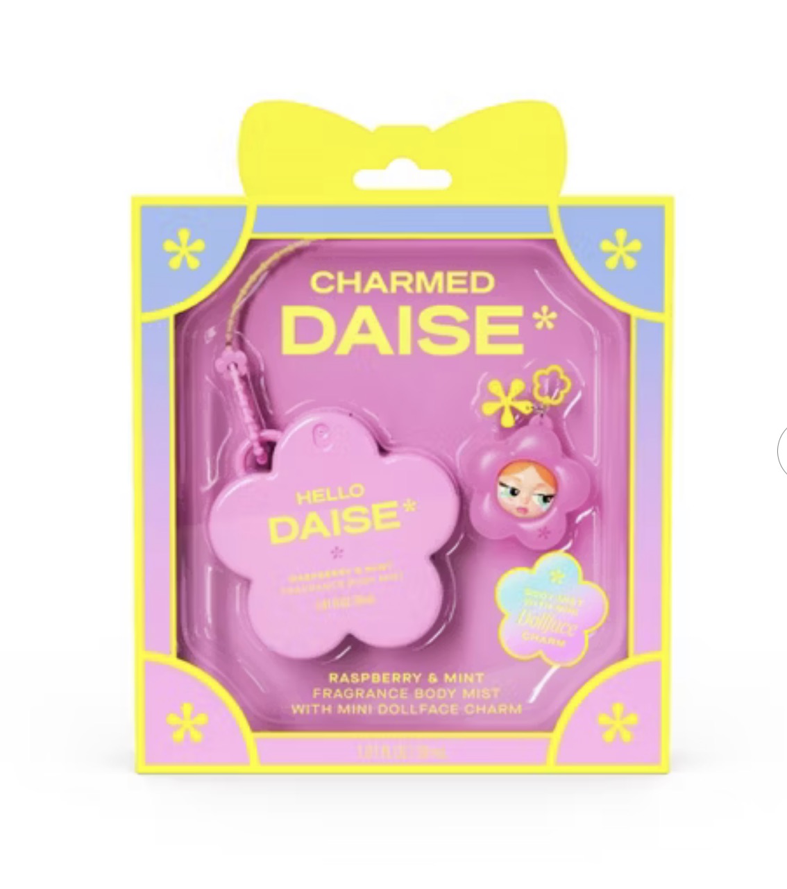 DAISE Mini Body Mist + Charm - Hello - 1.01 fl oz