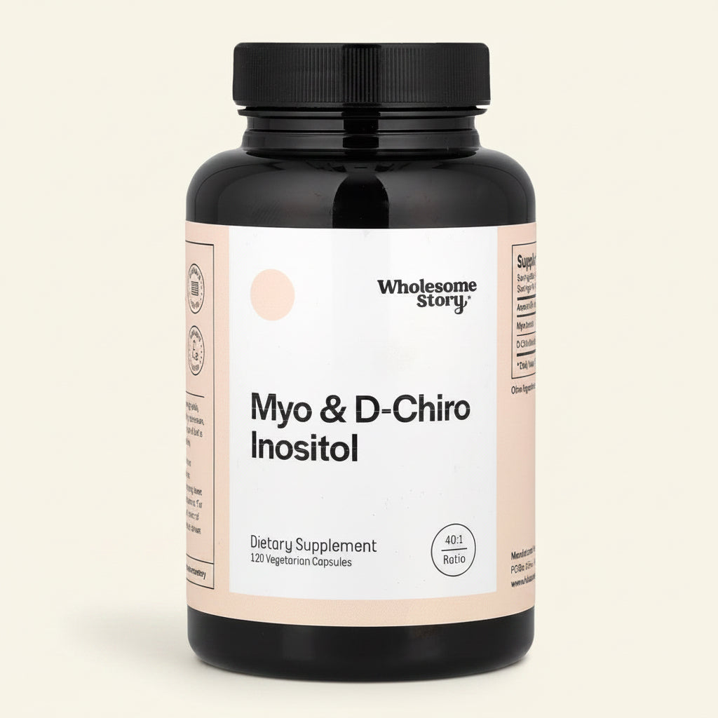 Myo & D-Chiro Inositol – Wholesome Story (120 capsulas)