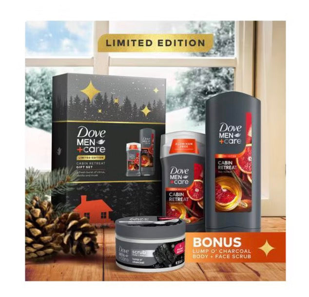 Set de Cuidado Masculino |Dove Men+Care | Edición Limitada | EUA