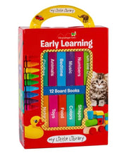 Early Learning | Mi Pequeña Biblioteca | Ingles | 12 libros