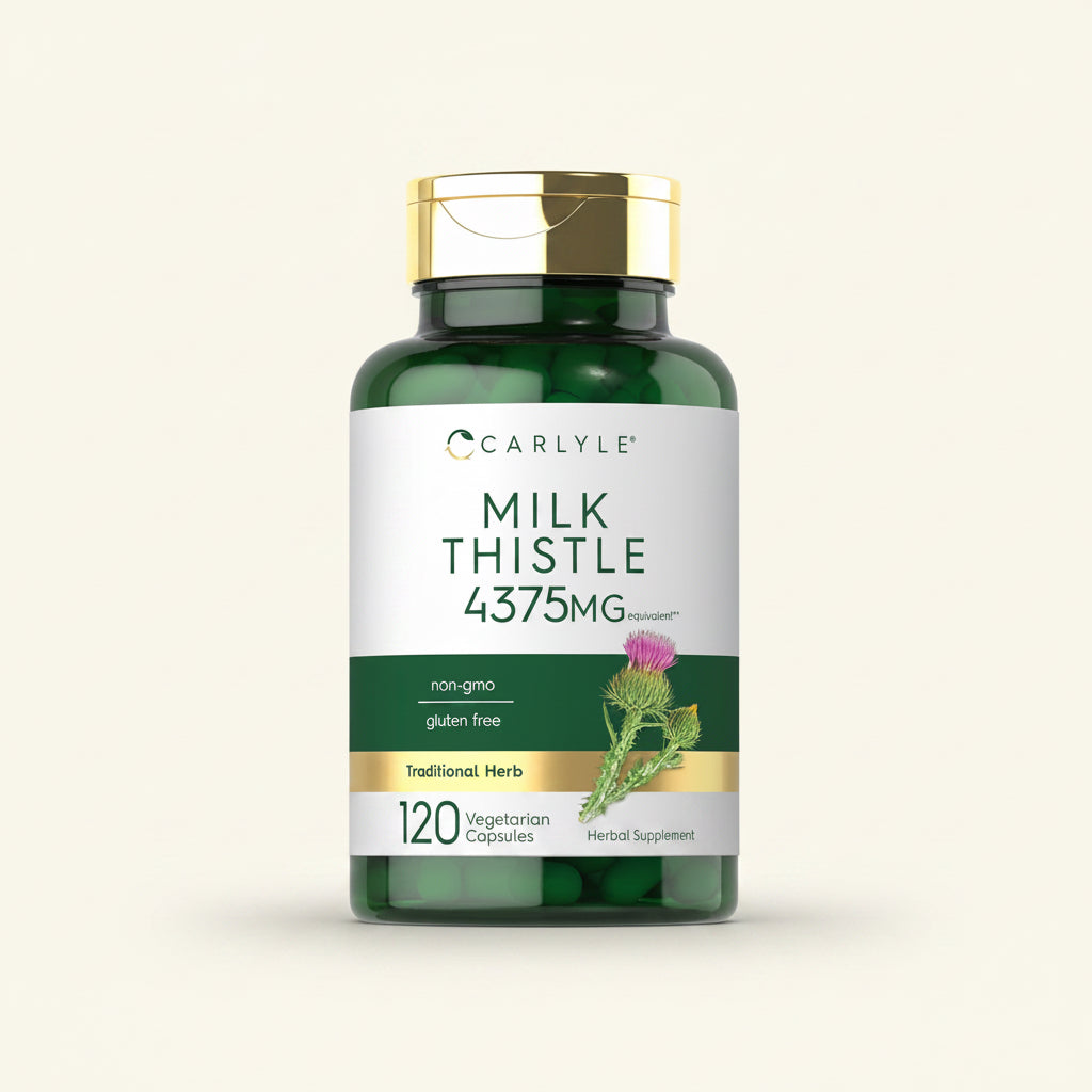 Cardo Mariano 4375 mg – Soporte Natural para el Higado