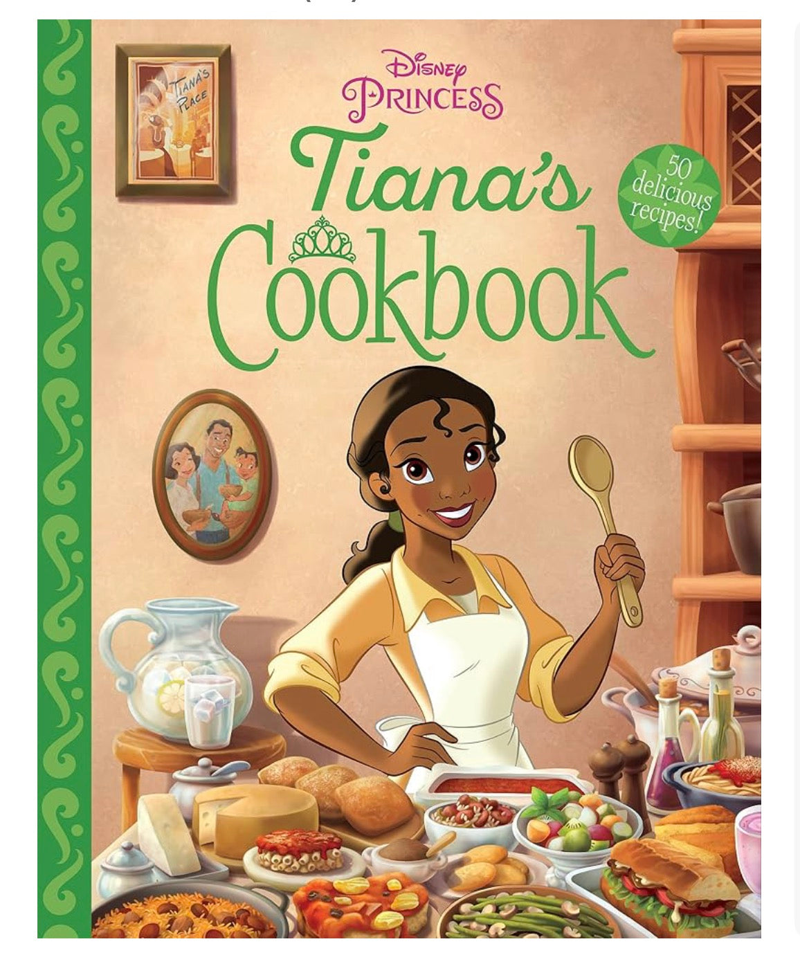 Disney Tiana’s Cookbook | La princesa y el sapo | Inglés | Libro de cocina