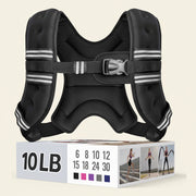 Chaleco con peso 10LB