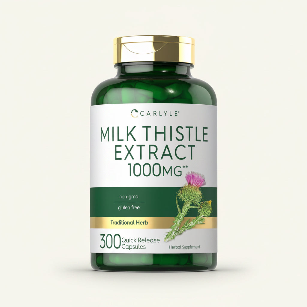Extracto de Cardo Mariano 1000 mg | Detox y protección hepatica avanzada