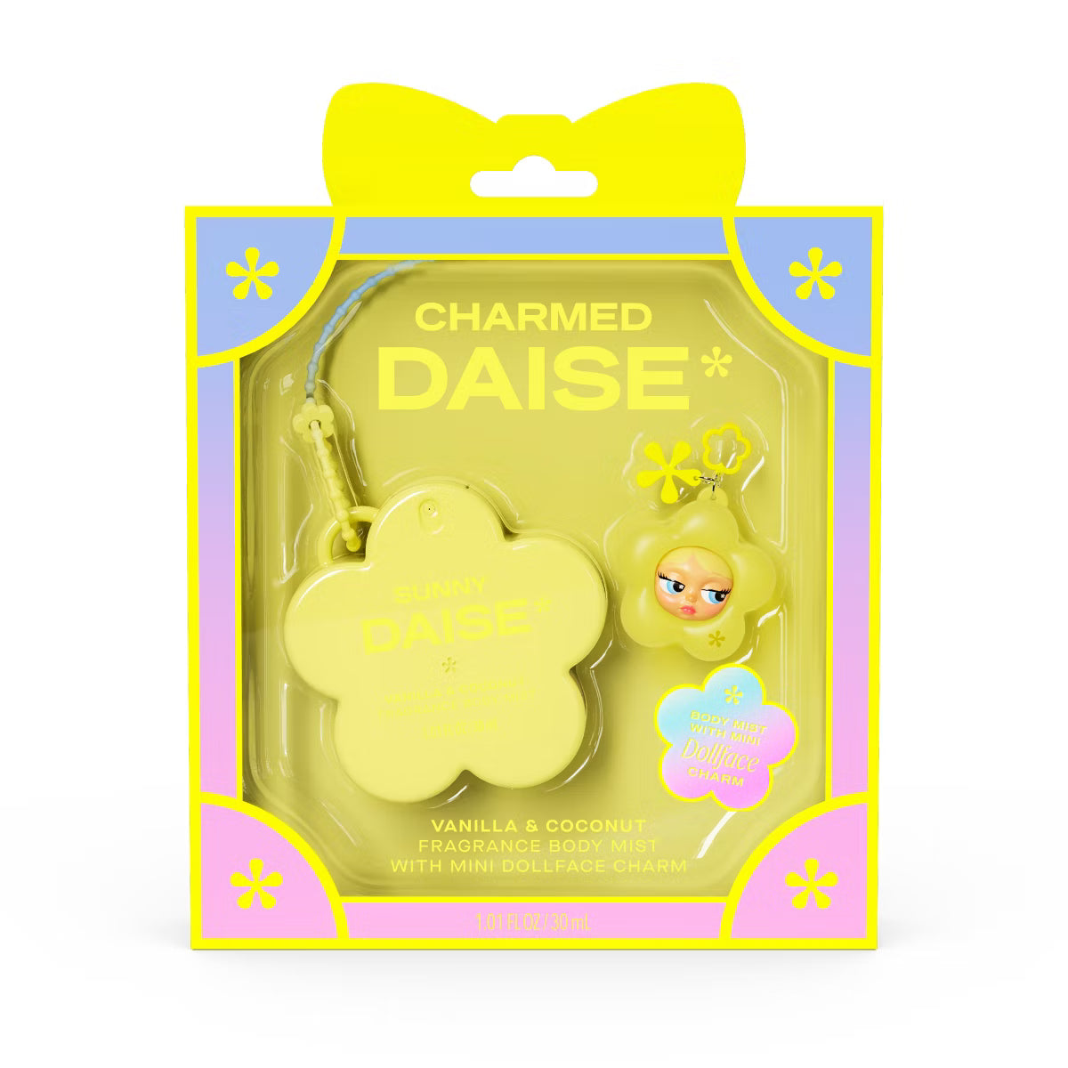 DAISE Mini Body Mist + Charm - Sunny - 1.01 fl oz