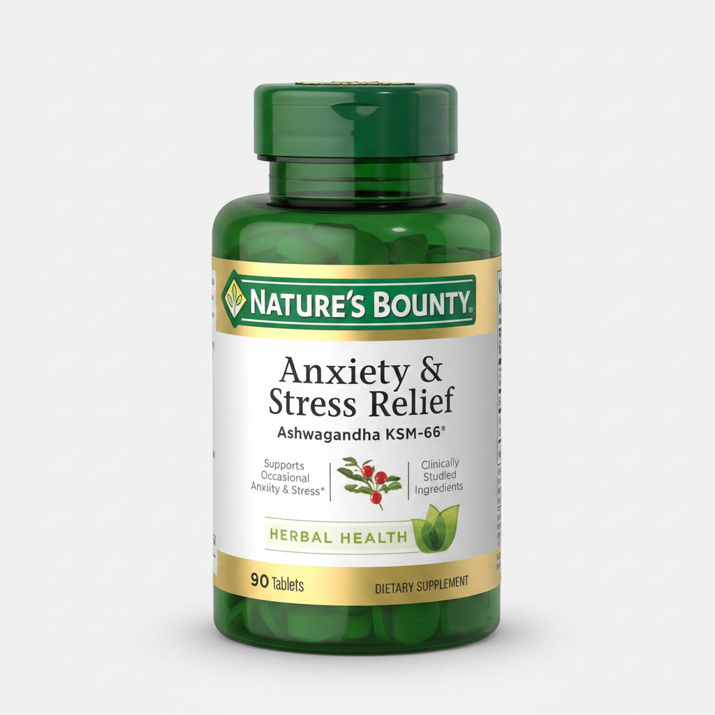 Suplemento para el alivio de la Ansiedad y Anti Estres | Nature's Bounty