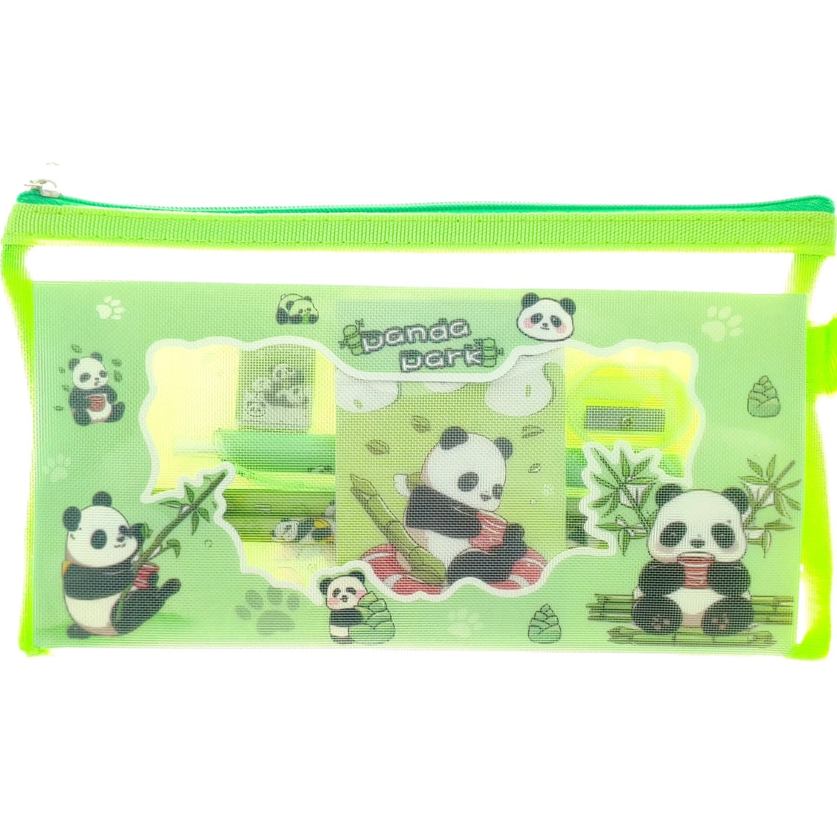 Estuche escolar Panda