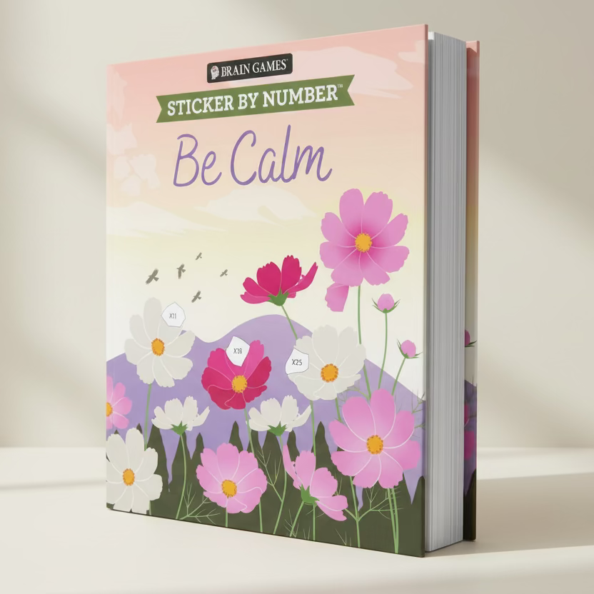 Be Calm | Sticker by Number
